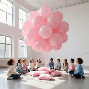 免费样品 18 英寸光泽乳胶氦气球 可生物降解批发 生日快乐 圣诞派对用品 多彩 - Product Image 1