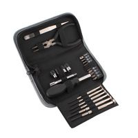 Kit de Herramientas Multifuncional de Acero al Carbono de Alta Calidad con Bolsa de Tela, Destornilladores, Alicates, Llaves Hexagonales - Set de Regalo