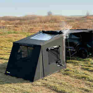 Jason Camping <span class=keywords><strong>Voiture</strong></span> Côté Tente Entièrement Noirci <span class=keywords><strong>Abri</strong></span> 2 Tente Ultra Côté Skyline Tissu Chambre Cheminée Bouche Skylight <span class=keywords><strong>Tunnel</strong></span> - Product Image 2