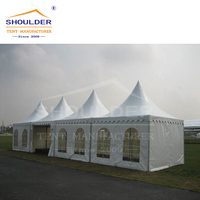 Tente de réception quatre saisons imperméable en PVC avec cadre en aluminium robuste blanc 20x20 20x30 20x40 pour événements commerciaux extérieurs