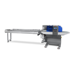 Máquina de Envasado Flow <span class=keywords><strong>Pack</strong></span> Horizontal Tipo Cadena para Cuchillos, Tenedores y Cucharas, Máquina de Envasado Flow <span class=keywords><strong>Pack</strong></span> Tipo Almohada para Alimentos, <span class=keywords><strong>Galletas</strong></span>, Dulces y Barras de Chocolate - Product Image 2