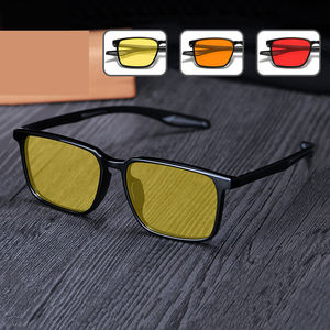 Gafas de Sol Deportivas Unisex Ultraligeras con Bloqueo de Luz Azul y <span class=keywords><strong>Lentes</strong></span> Amarillas <span class=keywords><strong>para</strong></span> Teléfonos Móviles y Computadoras, Visión Nocturna 2025 - Product Image 1