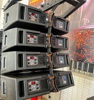 Haut-parleurs de ligne active double 10 pouces HDL 30A avec haut-parleurs en néodyme HDL30-A et système audio alimenté par DJ