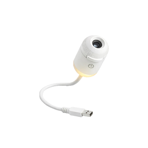 April Modern Starry Sky Feature USB <b>Plug</b>-<b>In</b> Powered LED ABS Warm White Dimmable Control Bedroom Projector Projection Night Lamp - Product Image 1