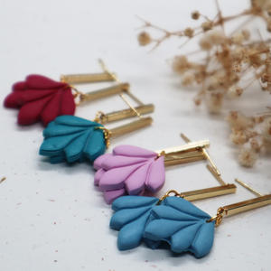 Clay Earrings for Women Girls Simple <strong>Fashion</strong> Handmade Drop Earring Earrings Jewelry <strong>Accessory</strong> - Product Image 1