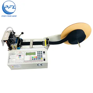 PFL-890S Hot Cut Satin Fabric Ribbon Cutting Machine