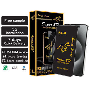 9H ESD Ultra sottile HD Anti-graffio cellulare in vetro temperato protezione dello schermo per il telefono cellulare <span class=keywords><strong>Samsung</strong></span> <span class=keywords><strong>Galaxy</strong></span> <span class=keywords><strong>A05</strong></span> A15 - Product Image 1