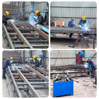 LANSHENG 6t 8t 10t 12t 15t Tragbare Mobile LKW-Laderampe Hydraulische Container-Laderampe für Gabelstapler