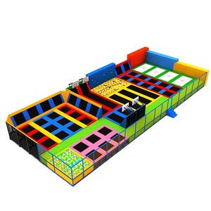 Buenas <span class=keywords><strong>Ofertas</strong></span> en Trampolín con Red de Seguridad, Equipo de Juegos para Parques de Diversiones - Product Image 1