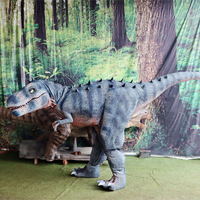 Costume de dinosaure réaliste et professionnel sur mesure, grand modèle, pour adulte, idéal pour films, Halloween et farces