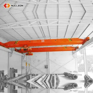 Lda loại 2t 3t 5t 10t 16 tấn điện Palăng nâng EOT cầu trục dầm đơn 15ton trên không Du Lịch Cần cẩu giá