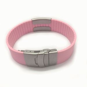 Pulseras Metálicas con Logotipo Personalizado Grabado con Láser, Resistentes al Desgarro, Promocionales - Product Image 3