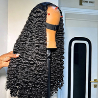 Perruque frontale 13x4 en cheveux humains avec dentelle suisse transparente, vente en gros, perruque en cheveux humains vierges bruts vietnamiens, perruques frontales HD sans colle