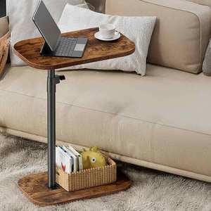 Altura ajustable sofá mesa auxiliar mesita de noche mesa móvil moda Simple portátil Flip escritorio mesa auxiliar - Product Image 3