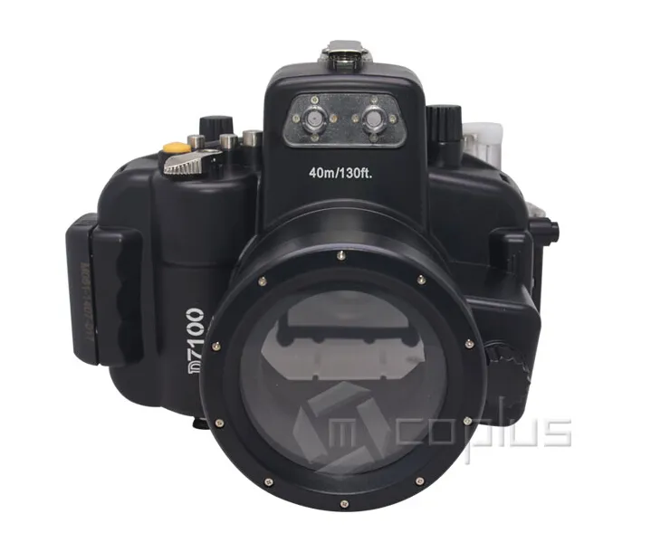 MCOPLUS 40m/130ft Underwater DSLR Waterproof Housing Camera Case Cover for Nikon DSLR D7100