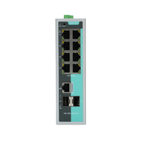 Commutateur Ethernet industriel géré L2 à 10 ports Gigabit RJ45 SFP Non-PoE pour montage sur rail DIN