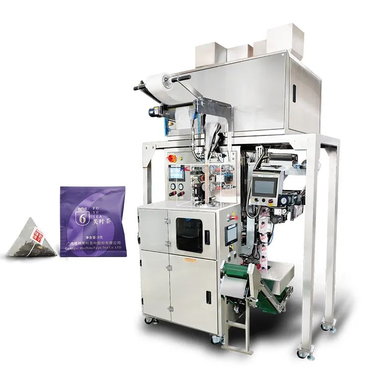 Automatic tea bag sealing packing packaging machine for small business