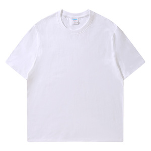 Class Quality 100% Cotton Knitted T-Shirt with Custom Front Logo Digital Print 200g Oversized Fit for Men - Product Image 2