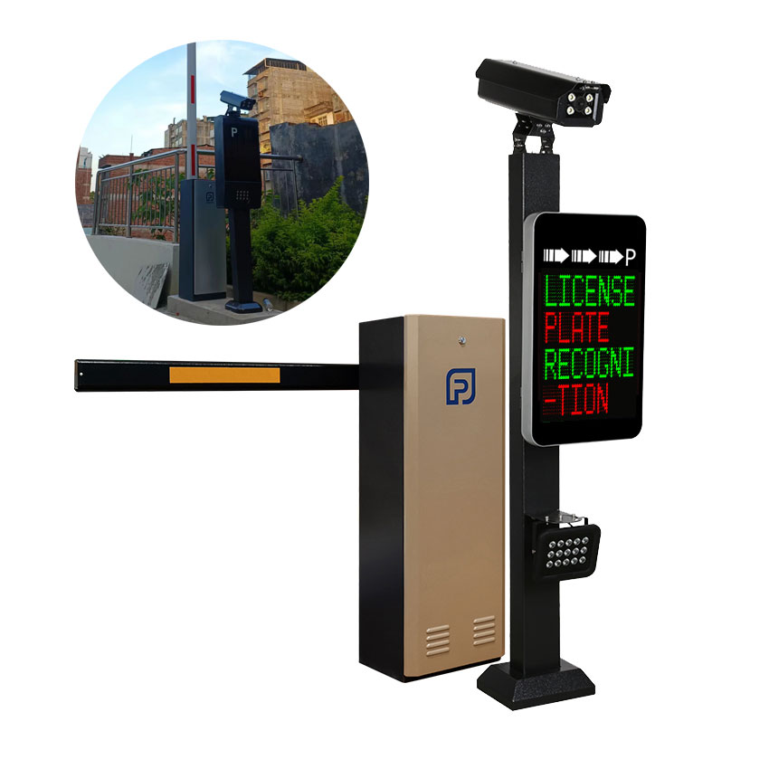 Интеллектуальная система парковки Lpr Anpr Alpr с барьерными воротами для парковки и парковочной системой, камера для транспортного средства