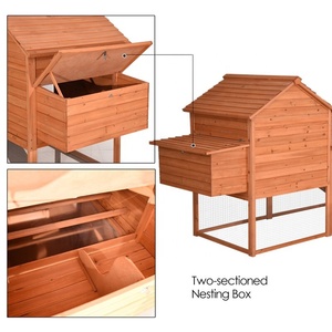 กรงไก่ขนาดใหญ่กลางแจ้งกรงไม้สำหรับสัตว์เลี้ยงไก่ - Product Image 5