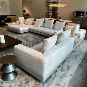 Fabricant de meubles sur mesure à Istanbul, investissement en Chine, dropshipping, commande minimum 1 ensemble, cuir véritable de haute qualité, en forme de L - Product Image 3