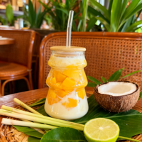 Gelas Minum Kaca Borosilikat Berkualitas Tinggi, Promo Panas, Gelas Jus Rumah Tangga dengan Tutup Bambu dan Sedotan Kaca