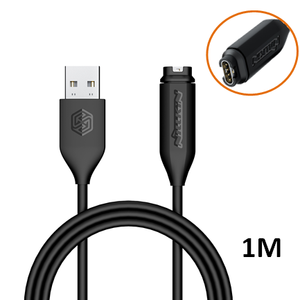 <span class=keywords><strong>สาย</strong></span>ชาร์จนาฬิกา Nillkin สำหรับนาฬิกา <span class=keywords><strong>Garmin</strong></span> ยาว 1 เมตร พร้อมสายรัดแบบตีนตุ๊กแก <span class=keywords><strong>สาย</strong></span>ชาร์จ USB สำหรับ <span class=keywords><strong>Garmin</strong></span> Fenix/Venu/ - Product Image 1