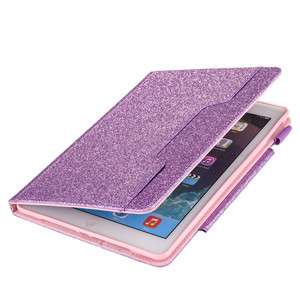 Custodia a portafoglio in pelle sintetica glitterata per <span class=keywords><strong>iPad</strong></span> da 10.2 pollici 2019 2020 <span class=keywords><strong>2021</strong></span> custodia universale - Product Image 4
