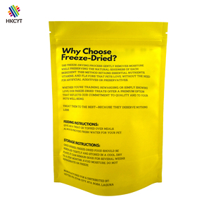 Tùy chỉnh in ấn đứng lên túi tái chế PE + PE Ziplock nhựa Mylar túi thực phẩm cấp chó đồ ăn nhẹ khô thịt gậy bao bì túi - Product Image 3