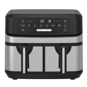 Vente en gros friteuses intelligentes petit électroménager de cuisine <span class=keywords><strong>friteuse</strong></span> électrique multifonctionnelle 6L 8L double air numérique sans huile - Product Image 4