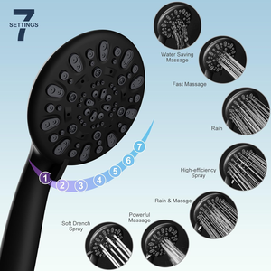 Ducha tutto in metallo 3 vie <span class=keywords><strong>soffione</strong></span> <span class=keywords><strong>doccia</strong></span> a pioggia, doppi soffioni <span class=keywords><strong>doccia</strong></span> con Spray portatile Combo Upgrade braccio di estensione regolabile in <span class=keywords><strong>altezza</strong></span> - Product Image 3