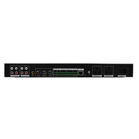 Thinuna IP-9619AO-BS Contrôleur de sortie d'alimentation intelligent, décodage IP sans perte, mixeur multi-entrées, décodeur audio réseau 1U pour montage en rack