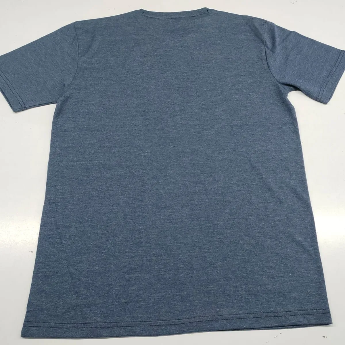 Navy Marl Cotton Round Neck Men Clothes T Shirt Printing blank T-shirt Bulk Product Handmade 100% COTTON