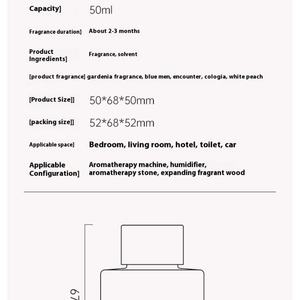 6 Kinds Flavors Pure Organic <b>Essential</b> <b>Oil</b> Wholesale Lavender Glass Bottle Eco-Friendly Brown Scent <b>Diffuser</b> <b>Oils</b> 50Ml - Product Image 5