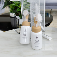 4 flacons pompe en plastique personnalisable, bouteilles pour savon liquide, mousse plastique, vente en gros