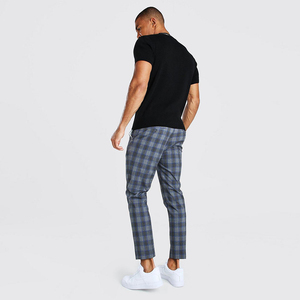 <span class=keywords><strong>Pantalon</strong></span> <span class=keywords><strong>de</strong></span> <span class=keywords><strong>costume</strong></span> extensible résistant aux plis et au repassage pour hommes d'affaires Gentleman haut <span class=keywords><strong>de</strong></span> gamme automne <span class=keywords><strong>pantalon</strong></span> décontracté à jambe droite pour hommes - Product Image 4