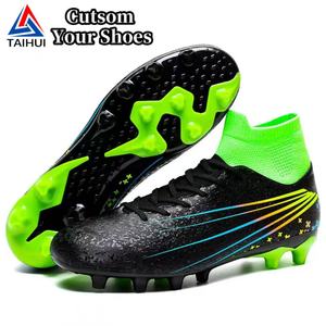 <span class=keywords><strong>Chaussures</strong></span> <span class=keywords><strong>de</strong></span> football personnalisées <span class=keywords><strong>de</strong></span> grande <span class=keywords><strong>taille</strong></span> pour enfants, hommes, femmes, adultes, étudiants, AG PU TF, <span class=keywords><strong>chaussures</strong></span> d'entraînement à crampons longs/courts - Product Image 2