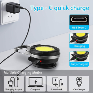 Bán Hot mini đa chức năng không thấm nước <span class=keywords><strong>LED</strong></span> đèn pin <span class=keywords><strong>keychain</strong></span> cho pin sạc từ/móc gắn đèn xách tay - Product Image 4