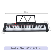 Productos más vendidos 2025 Teclado eléctrico Instrumentos musicales Órgano Instrumentos de teclado Órgano electrónico