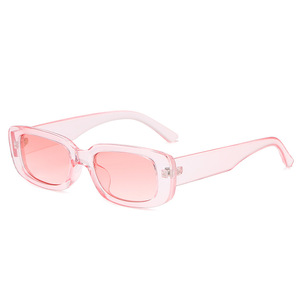 Xsy <b>Small</b> Square <b>Frame</b> Pc Material <b>Sunglasses</b> Black Women's Classic European Style Uv400 Protection Outdoor Sports Driving - Product Image 5
