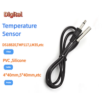 Sonde de température intelligente DS18B20, encapsulée, étanche IP68, conforme RoHS