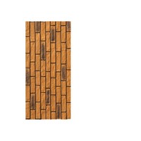 Panneaux muraux décoratifs légers et modernes en PU imperméable, imitation brique culturelle antique, pour villas et hôtels