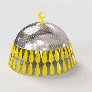 2026 Round Golden White <b>Vintage</b> Wire Hot Pot With Stainless Steel Casserole Perfect for Tableware Decoration Food Warmer - Product Image 3