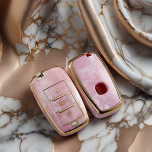 الأكثر مبيعًا غطاء من الجلد TPU المخصص لمفاتيح السيارة غلاف عصري لمفاتيح السيارة لتويوتا أعلى ملحق للسيارات - Product Image 2