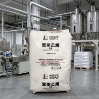 Granulés de polystyrène 525, matière première plastique en résine, résines HIPS GPPS, palettes PS pour plastiques généralistes