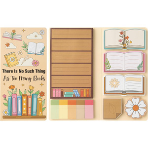 กระดาษโน้ตธีมสัตว์ แบบมีกาวเหนียวแน่น สีสันสดใส  รับทำโลโก้  โปรโมชั่นขายดี สำหรับงานออฟฟิศ - Product Image 6