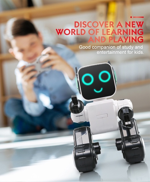 AI-Powered Children's Companion Robot - Talk, Play, Learn Programming, Sing Songs & Save Allowance