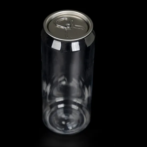 Lata de Plástico PET Vacía Transparente Personalizada para Bebidas, Jugos, Café, Refrescos, Bebidas Energéticas, 330 ml, 500 ml - Product Image 6