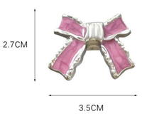 Nouveaux charms de chaussures Jiete mignons en forme d'étoile et de fleur, décoratifs, papillon, couronne, accessoires DIY 3D décontractés en plastique ABS