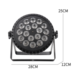 18*10W Nhôm dẫn mệnh đèn <span class=keywords><strong>DMX</strong></span> 512 bên câu lạc bộ disco chiếu sáng RGBW 4in1 dẫn mệnh có thể Đèn sân khấu - Product Image 6
